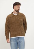 Bruine WOODBIRD Polo WBDOM LOOP POLO