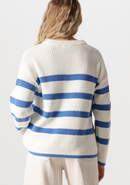 SELECTED FEMME Pull SLFBLOOMIE LS KNIT O-NECK B en blanc - large