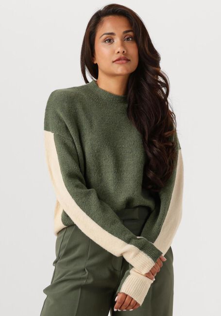 ANOTHER LABEL Pull EMILY KNITTED PULL L/S Vert foncé - large