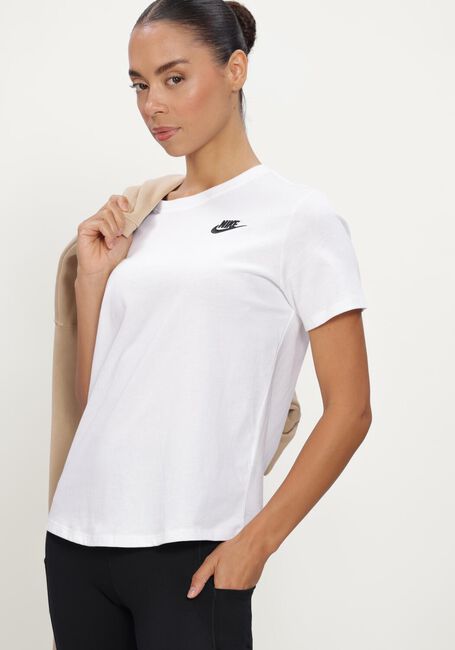 Witte NIKE T-shirt NIKE SPORTSWEAR CLUB ESSENTIALS - large