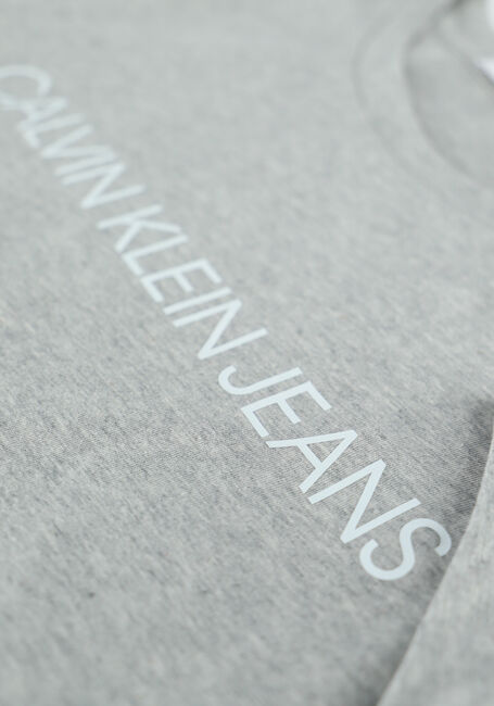 CALVIN KLEIN T-shirt CORE INSTIT LOGO SLIM FIT TEE en gris - large