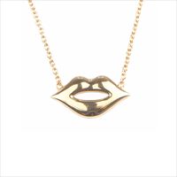 ALLTHELUCKINTHEWORLD Collier SOUVENIR NECKLACE LIPS en or ALLTHELUCKINTHEWORLD Collier SOUVENIR NECKLACE LIPS en or - medium