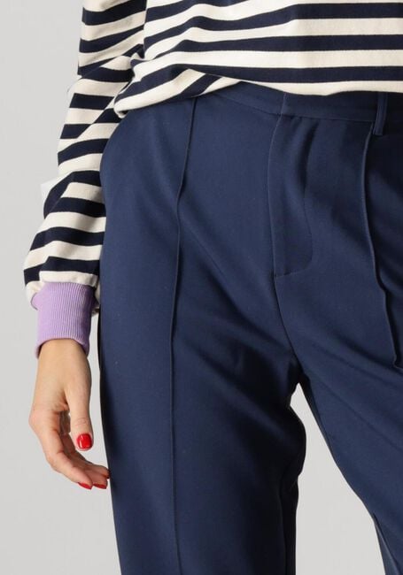 COLOURFUL REBEL Pantalon RUS STRAIGHT PANTS en bleu - large