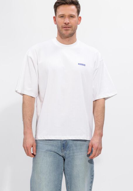 Witte WOODBIRD T-shirt WBBEAM BOOK TEE - large