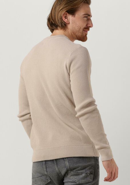 BUTCHER OF BLUE Pull SQUARE CREW en beige - large