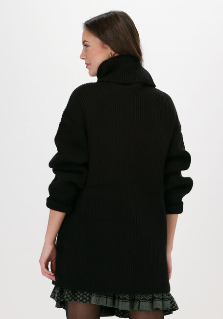 RIANNE MEIJER x NA-KD Pull HIGH NECK RIBBED SWEATER en noir - large