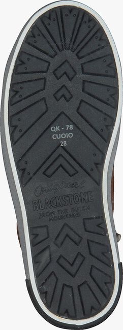 Cognac BLACKSTONE QK76 Hoge sneaker - large