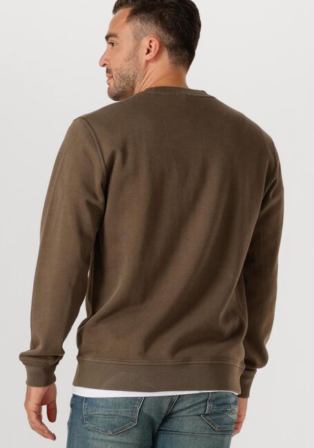 CAST IRON Pull REGULAR FIT TWILL en marron - large