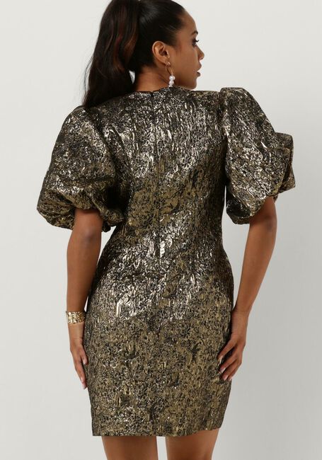 DEA KUDIBAL Mini robe TULLIPPE en or - large