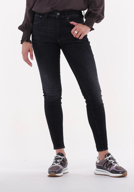 Zwarte RAW Skinny jeans 3301 SKINNY WMN | Omoda