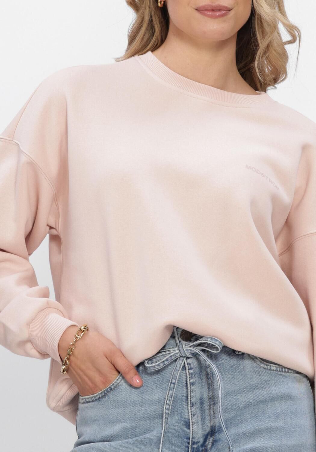 MODSTR&Ouml;M Chandail PAULAMD SWEAT Rose clair - large