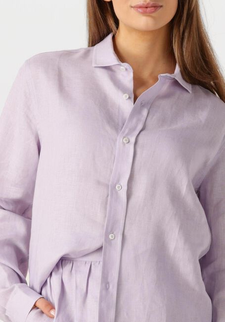 RESORT FINEST SHIRT 100% LINEN Blouses Lilas - large