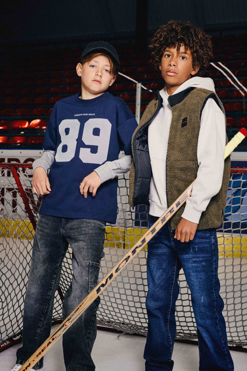 Olijf RETOUR Bodywarmer BORIS - large