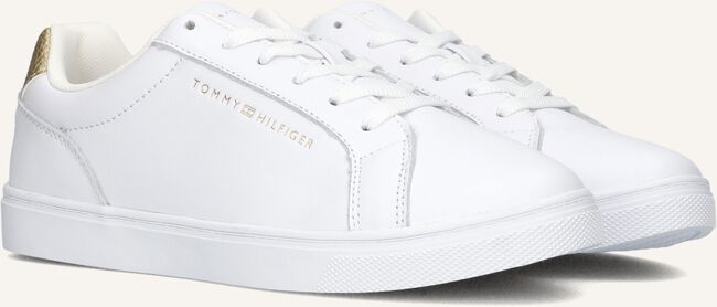 Witte TOMMY HILFIGER Sneakers ESSENTIAL CUPSOLE Witte TOMMY HILFIGER Sneakers ESSENTIAL CUPSOLE - large