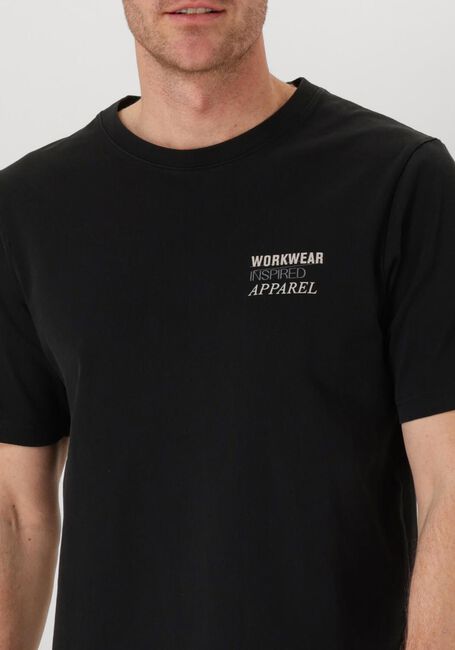 Zwarte ANERKJENDT T-shirt AKKIKKI SEASONAL TEE - large