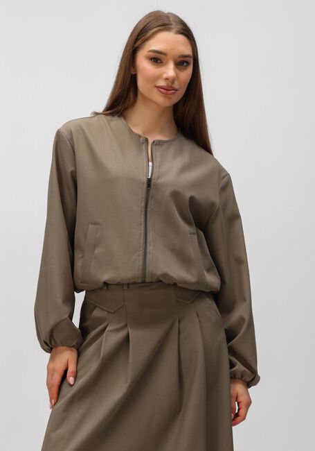 Bruine CO'COUTURE Jack LUNA BALLOON ZIP JACKET - large