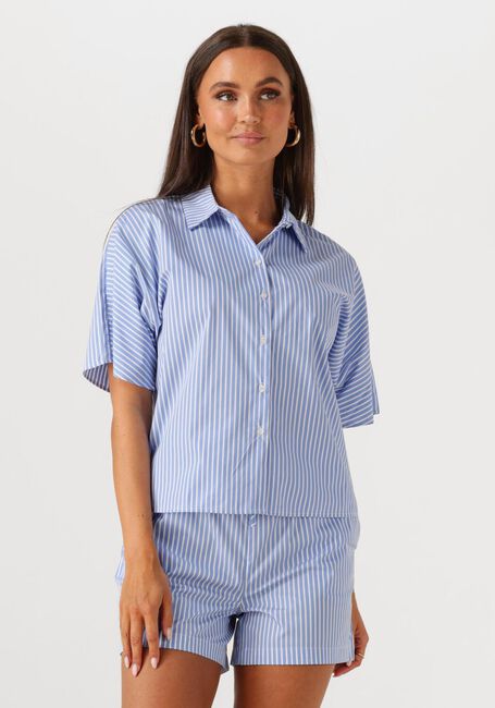 OBJECT OBJTUTTA 2/4 LO SHIRT DIV Blouses Bleu clair - large