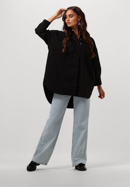 CO'COUTURE COTTON CRISP POCKET SHIRT Blouses en noir - large