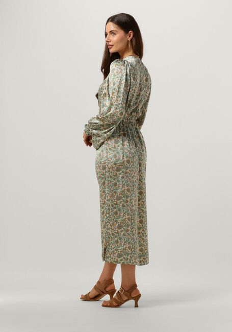 Groene SISSEL EDELBO Midi jurk CHERILYN DRESS - large