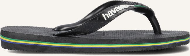 Zwarte HAVAIANAS Slippers BRASIL LOGO KIDS Zwarte HAVAIANAS Slippers BRASIL LOGO KIDS - large