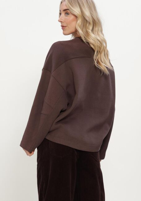 MSCH COPENHAGEN Chandail MSCHMARLETTA SWEATSHIRT en marron - large