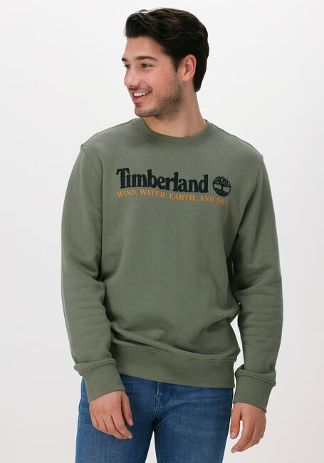 TIMBERLAND Chandail WWES CREW NECK BB en vert - large