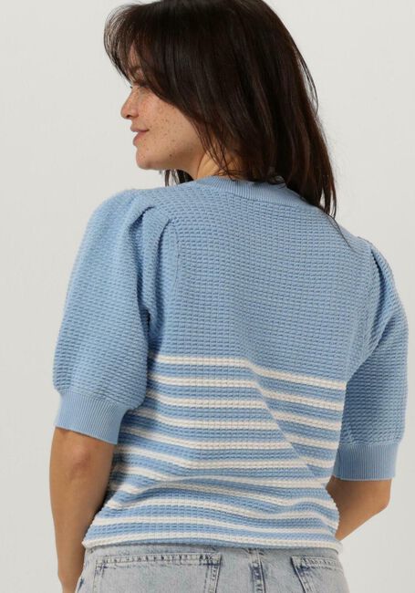 MINUS Pull EMBIA KNIT T-SHIRT 2 Bleu clair - large