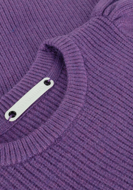 CO'COUTURE Pull ROW PUFF KNITT en violet - large