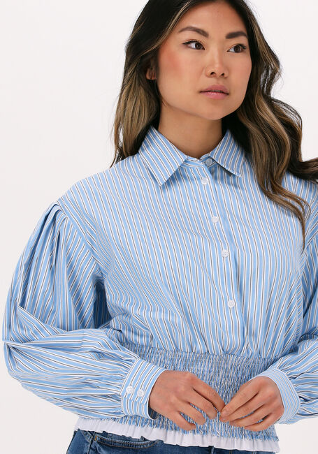 LIU JO CAMICIA RIGHE Blouses Bleu clair - large