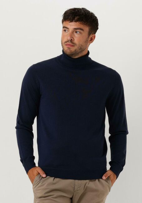GENTILUOMO Col roulé K8155-262 Bleu foncé - large