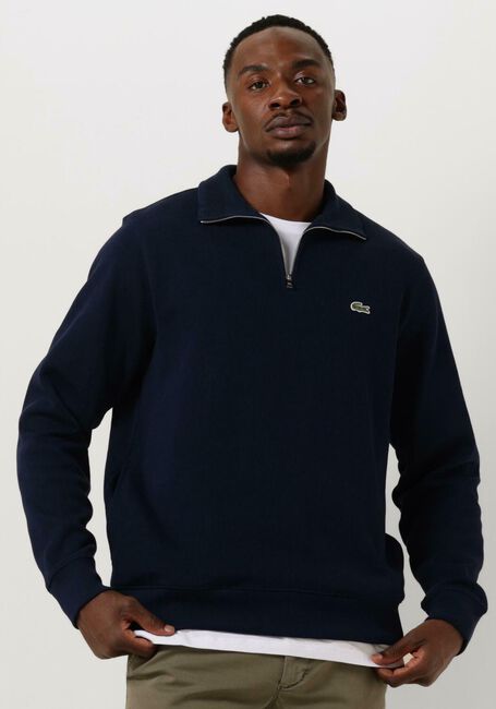 LACOSTE Pull 1HS1 MEN SWEATSHIRT Bleu foncé - large