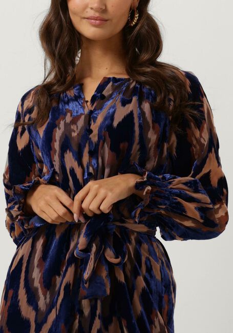 FREEBIRD Mini robe SENNA DRESS en bleu - large