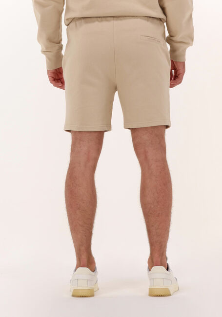 COLOURFUL REBEL Pantalon courte UNI PATCH SWEAT SHORT Sable - large