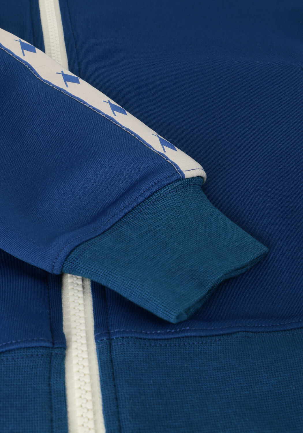 A MONDAY IN COPENHAGEN Gilet ZETH ZIPPERJACKET en bleu - large