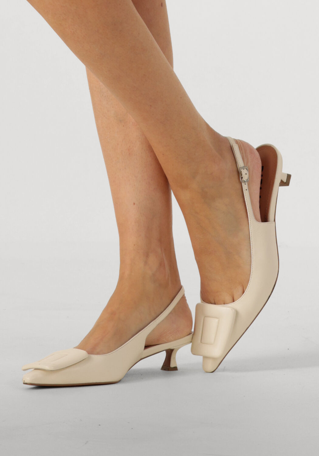 BIBI LOU Slingbacks 641Z10VK en blanc - large