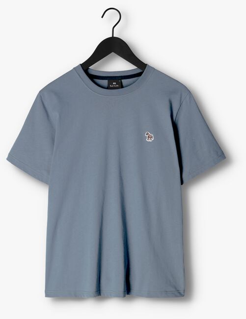 PS PAUL SMITH T-shirt MENS SS REG FIT TSHIRT ZEBRA BADGE Bleu clair - large