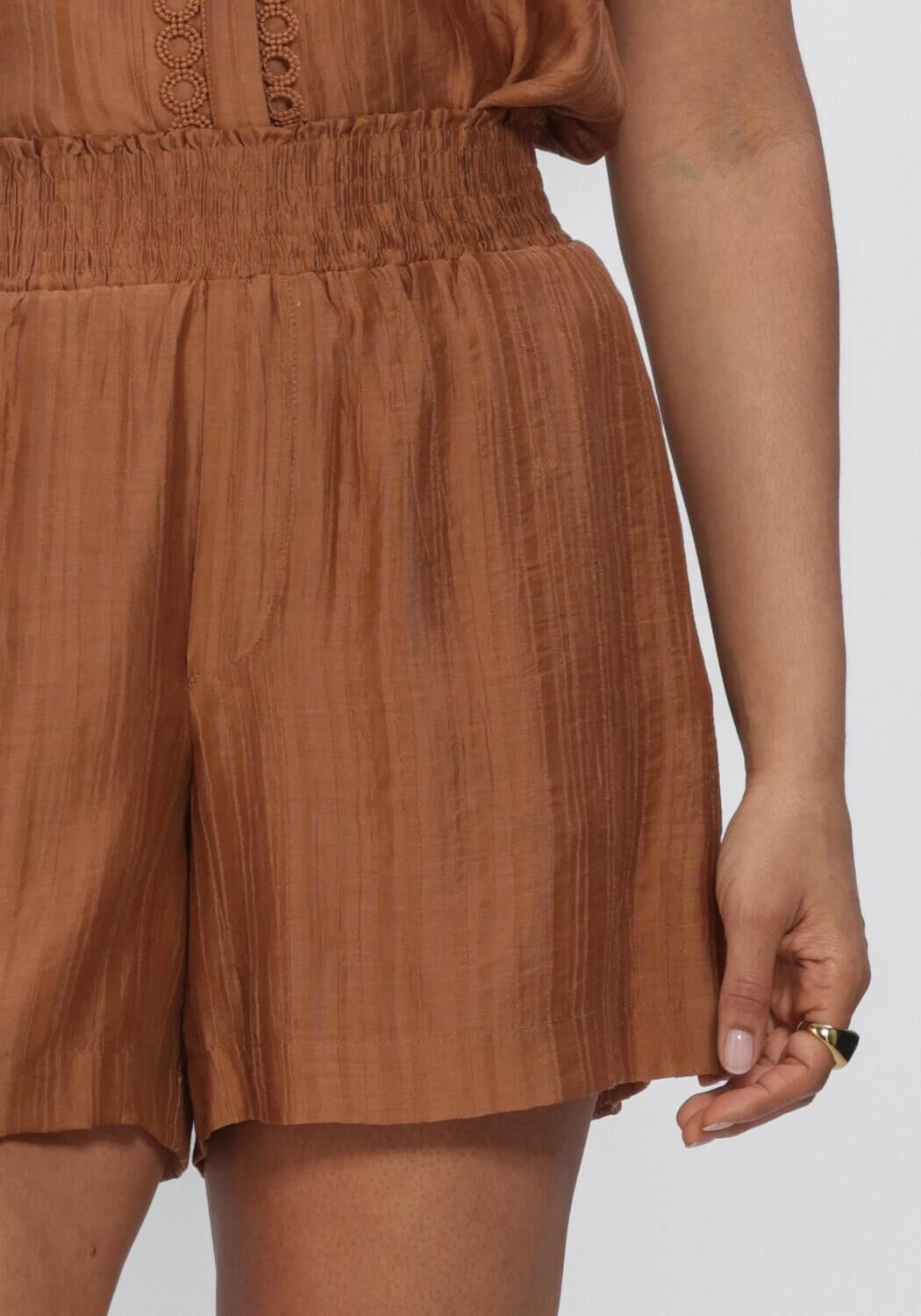CO'COUTURE Pantalon courte REGGIECC SHORT en marron - large