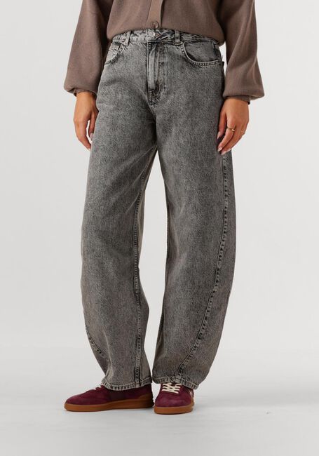 Grijze EDITED Wide jeans CAMILLA DENIM TROUSERS - large