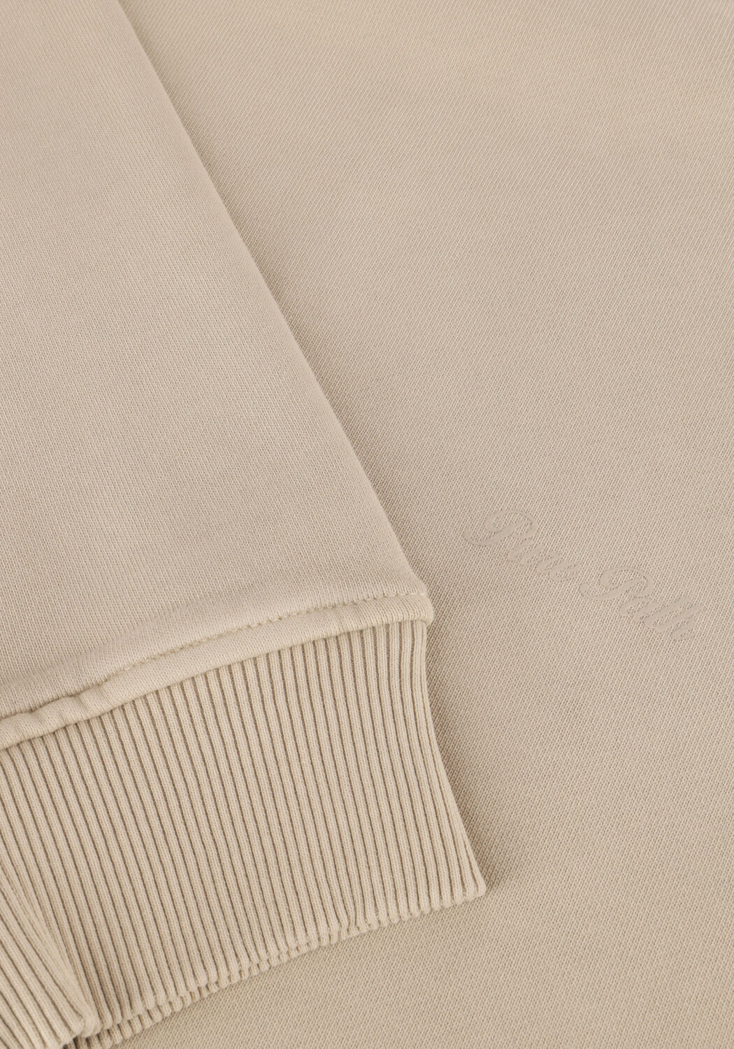 PURE PATH Chandail LOOSE FIT CREWNECK LS SWEATERS en beige - large