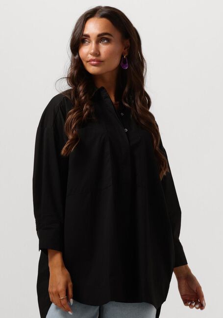 Zwarte CO'COUTURE  COTTON CRISP POCKET SHIRT - large