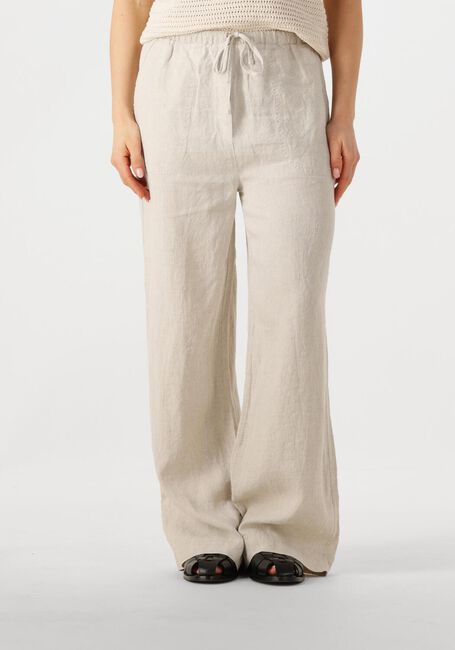 BY-BAR Pantalon BASIL LINNEN PANT en beige - large