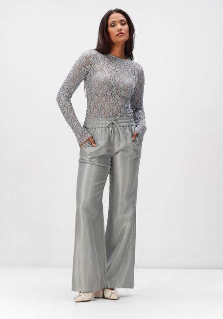 AIMEE THE LABEL ANNIE LACE LONGSLEEVE Hauts & T-shirts en bleu - large