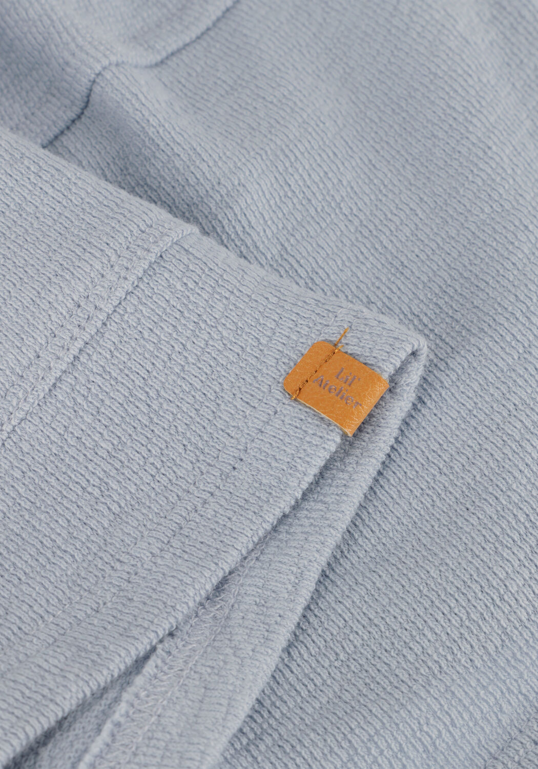 Lichtblauwe LIL' ATELIER Korte broek NBMJOLLO SWEAT SHORTS LIL - large