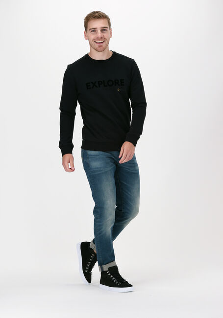 NATIONAL GEOGRAPHIC Chandail CREW NECK en noir - large