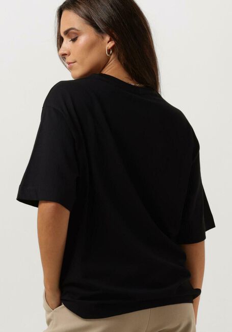 Zwarte REFINED DEPARTMENT T-shirt BRUNA - large