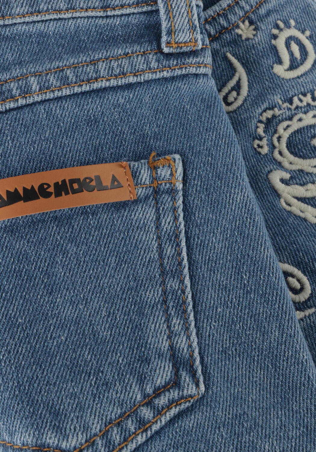 AMMEHOELA AM-JULIA-01 Jeans en bleu - large