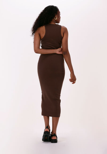 Bruine ENVII Maxi jurk ENALLY RACE DRESS 5314 - large