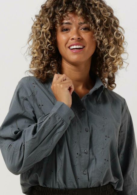 LOLLYS LAUNDRY SISU SHIRT Blouses Gris foncé - large