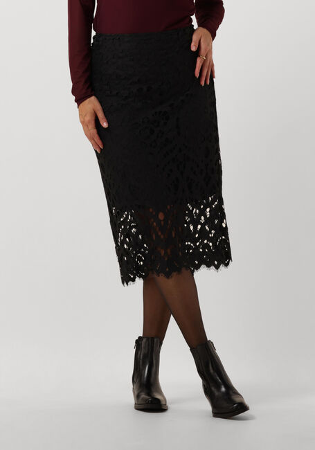 VANILIA Jupe midi LACE PENCIL SKIRT en noir - large