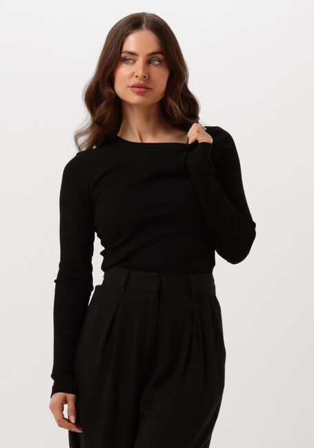 INWEAR DAGNAIW T-SHIRT LS Hauts & T-shirts en noir - large